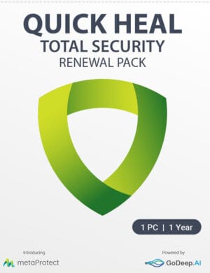Quick Heal Total Security 1 User 1 Year Renewal