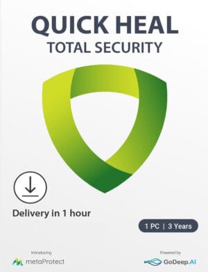 Quick Heal Total Security 1 User 3 Year